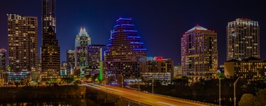 Austin city skyline